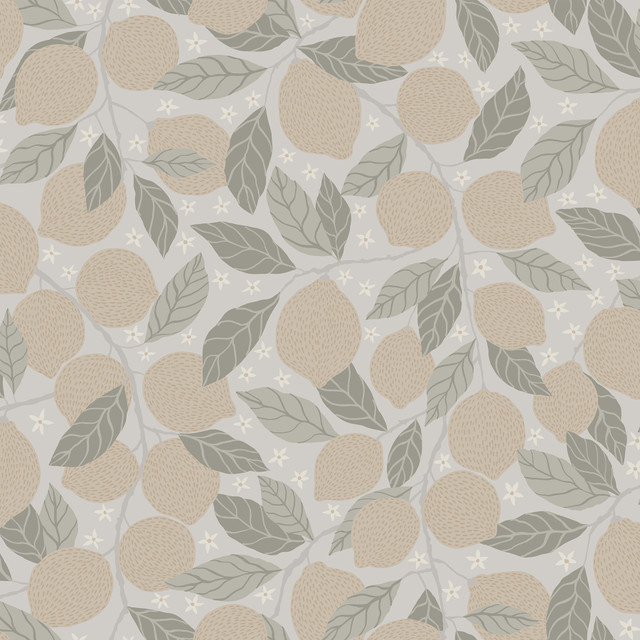 Lemona Grey Fruit Tree Wallpaper by A-Street Prints Designer Annelie Covers about 57.5 square feet 20.9-in by 33-ft long roll Unpasted 20.9 - Swanky Fabrics - Lemona Grey Fruit Tree Wallpaper by A-Street Prints Designer Annelie Covers about 57.5 square feet 20.9-in by 33-ft long roll Unpasted 20.9 - Swanky Fabrics -