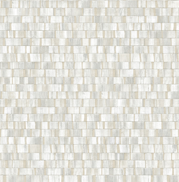 Dobby Light Grey Geometric Wallpaper by A-Street Prints Designer Alchemy Covers about 56.4 square feet 20.5-in by 33-ft long roll Unpasted 20.9 - Swanky Fabrics -