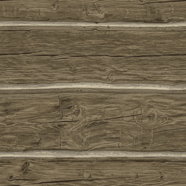 Lodgepole Dark Brown Wallpaper by Chesapeake Designer Yellowstone Covers about 56.4 square feet 20.5-in by 33-ft long roll Prepasted 20.5 - Swanky Fabrics - Lodgepole Dark Brown Wallpaper by Chesapeake Designer Yellowstone Covers about 56.4 square feet 20.5-in by 33-ft long roll Prepasted 20.5 - Swanky Fabrics -