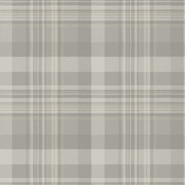 Dutton Plaid Grey Wallpaper by Chesapeake Designer Yellowstone Covers about 56.4 square feet 20.5-in by 33-ft long roll Prepasted 20.5 - Swanky Fabrics - Dutton Plaid Grey Wallpaper by Chesapeake Designer Yellowstone Covers about 56.4 square feet 20.5-in by 33-ft long roll Prepasted 20.5 - Swanky Fabrics -