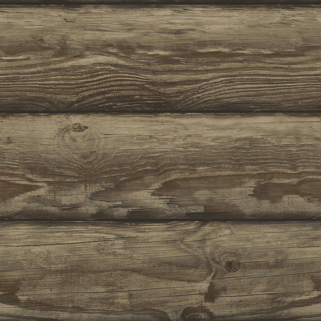 Bunkhouse Mahogany Wallpaper by Chesapeake Designer Yellowstone Covers about 56.4 square feet 20.5-in by 33-ft long roll Prepasted 20.5 - Swanky Fabrics - Bunkhouse Mahogany Wallpaper by Chesapeake Designer Yellowstone Covers about 56.4 square feet 20.5-in by 33-ft long roll Prepasted 20.5 - Swanky Fabrics -