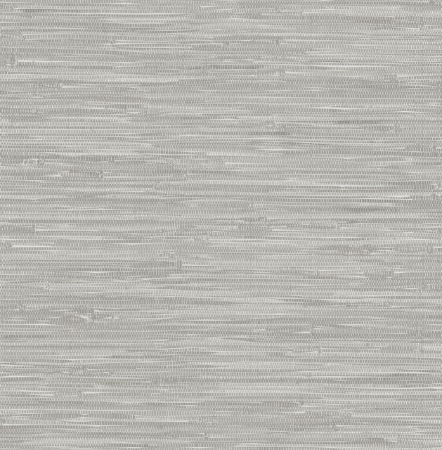 Exhale Light Grey Woven Faux Grasscloth Wallpaper by A-Street Prints Designer Harmony Covers about 56.4 square feet 20.5-in by 33-ft long roll Unpasted 0 - Swanky Fabrics - Exhale Light Grey Woven Faux Grasscloth Wallpaper by A-Street Prints Designer Harmony Covers about 56.4 square feet 20.5-in by 33-ft long roll Unpasted 0 - Swanky Fabrics -