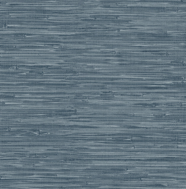 Exhale Indigo Woven Faux Grasscloth Wallpaper by A-Street Prints Designer Harmony Covers about 56.4 square feet 20.5-in by 33-ft long roll Unpasted 0 - Swanky Fabrics - Exhale Indigo Woven Faux Grasscloth Wallpaper by A-Street Prints Designer Harmony Covers about 56.4 square feet 20.5-in by 33-ft long roll Unpasted 0 - Swanky Fabrics -
