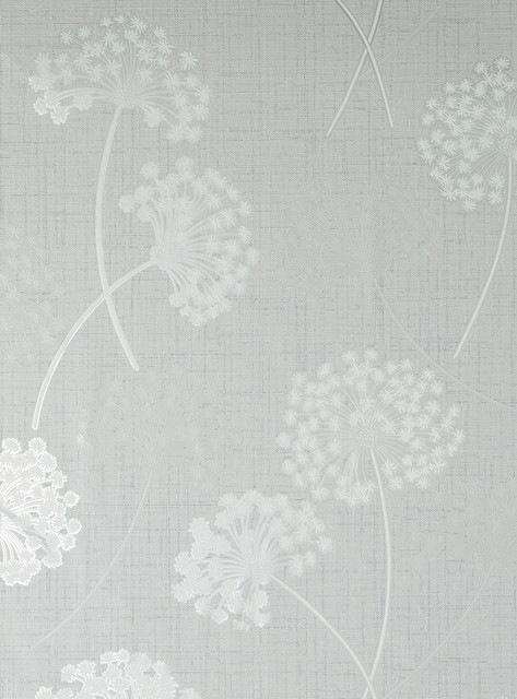 Grace Grey Floral Wallpaper by Fine Decor Designer Medley Covers about 56.4 square feet 20.5-in by 33-ft long roll Unpasted 25.2 - Swanky Fabrics -