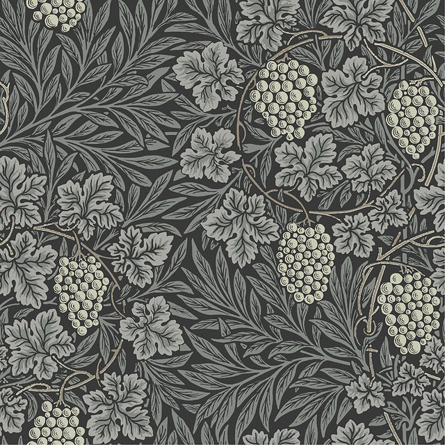 Vine Denim Woodland Fruits Wallpaper by A-Street Prints Designer Hidden Treasures Covers about 57.5 square feet 20.9-in by 33-ft long roll Unpasted 20.9 - Swanky Fabrics - Vine Denim Woodland Fruits Wallpaper by A-Street Prints Designer Hidden Treasures Covers about 57.5 square feet 20.9-in by 33-ft long roll Unpasted 20.9 - Swanky Fabrics -