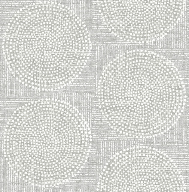 Salma Grey Medallion Wallpaper by A-Street Prints Designer Solace Covers about 56.4 square feet 20.5-in by 33-ft long roll Unpasted 20.86 - Swanky Fabrics - Salma Grey Medallion Wallpaper by A-Street Prints Designer Solace Covers about 56.4 square feet 20.5-in by 33-ft long roll Unpasted 20.86 - Swanky Fabrics -