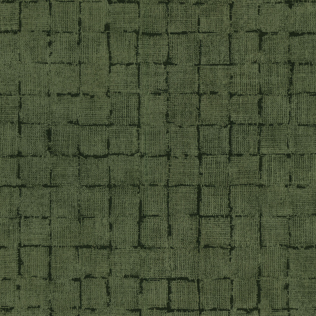 Blocks Olive Checkered Wallpaper by Advantage Designer Curio Covers about 56.4 square feet 20.5-in by 33-ft long roll Unpasted 10.4 - Swanky Fabrics - Blocks Olive Checkered Wallpaper by Advantage Designer Curio Covers about 56.4 square feet 20.5-in by 33-ft long roll Unpasted 10.4 - Swanky Fabrics -