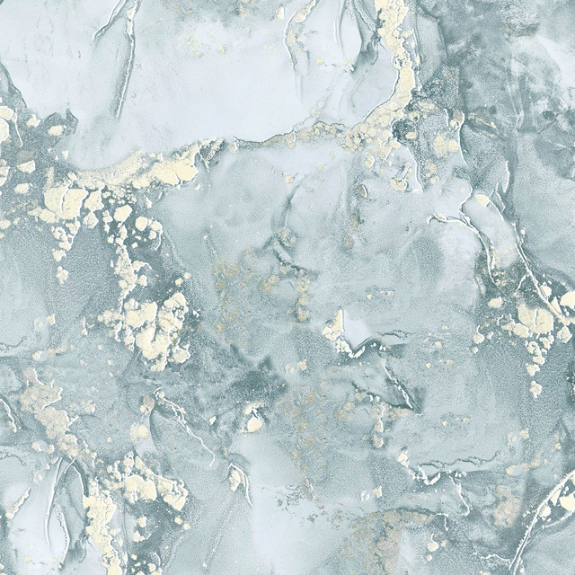 Grandin Light Blue Marbled Wallpaper by Advantage Designer Perfect Plains Covers about 57.5 square feet 20.9-in by 33-ft long roll Unpasted 20.86 - Swanky Fabrics - Grandin Light Blue Marbled Wallpaper by Advantage Designer Perfect Plains Covers about 57.5 square feet 20.9-in by 33-ft long roll Unpasted 20.86 - Swanky Fabrics -