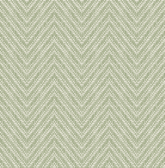 Glynn Green Chevron Wallpaper by A-Street Prints Designer Terrace Covers about 56.4 square feet 20.5-in by 33-ft long roll Unpasted 20.86 - Swanky Fabrics - Glynn Green Chevron Wallpaper by A-Street Prints Designer Terrace Covers about 56.4 square feet 20.5-in by 33-ft long roll Unpasted 20.86 - Swanky Fabrics -