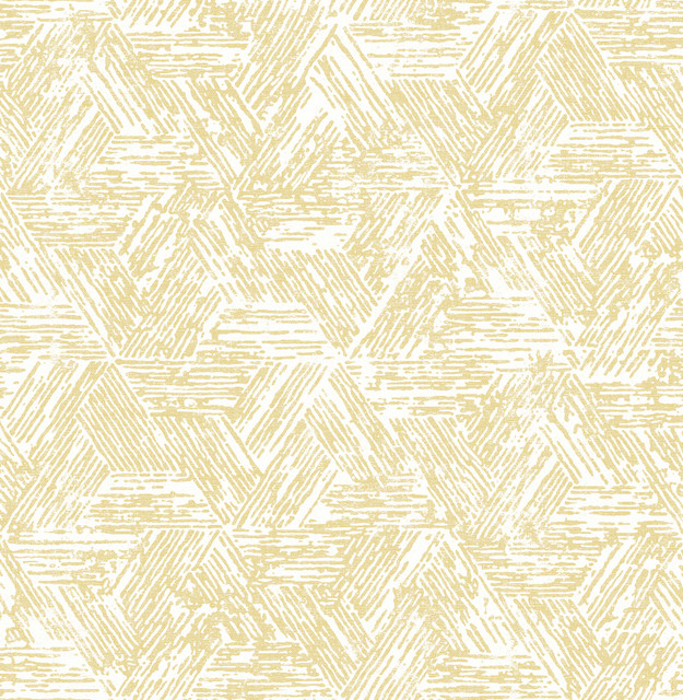 Retreat Yellow Quilted Geometric Wallpaper by A-Street Prints Designer Terrace Covers about 56.4 square feet 20.5-in by 33-ft long roll Unpasted 10.4 - Swanky Fabrics - Retreat Yellow Quilted Geometric Wallpaper by A-Street Prints Designer Terrace Covers about 56.4 square feet 20.5-in by 33-ft long roll Unpasted 10.4 - Swanky Fabrics -