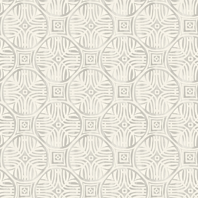 Sandee Grey Medallion Wallpaper by Chesapeake Designer Kinfolk Covers about 56.4 square feet 20.5-in by 33-ft long roll Prepasted 6.83 - Swanky Fabrics - Sandee Grey Medallion Wallpaper by Chesapeake Designer Kinfolk Covers about 56.4 square feet 20.5-in by 33-ft long roll Prepasted 6.83 - Swanky Fabrics -