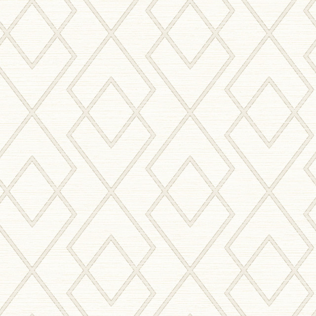 Blaze White Trellis Wallpaper by Chesapeake Designer Farmhouse Covers about 56.4 square feet 20.5-in by 33-ft long roll Prepasted 20.9 - Swanky Fabrics - Blaze White Trellis Wallpaper by Chesapeake Designer Farmhouse Covers about 56.4 square feet 20.5-in by 33-ft long roll Prepasted 20.9 - Swanky Fabrics -