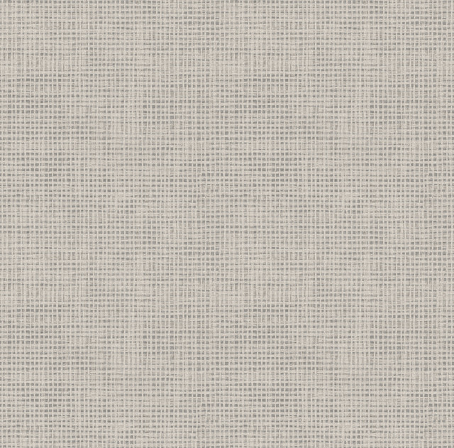 Nimmie Grey Basketweave Wallpaper by Chesapeake Designer Homestead Covers about 56.4 square feet 20.5-in by 33-ft long roll Prepasted 20.5 - Swanky Fabrics - Nimmie Grey Basketweave Wallpaper by Chesapeake Designer Homestead Covers about 56.4 square feet 20.5-in by 33-ft long roll Prepasted 20.5 - Swanky Fabrics -