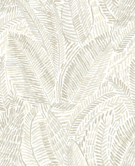 Fildia Taupe Botanical Wallpaper by A-Street Prints Designer Mylos Covers about 56.4 square feet 20.5-in by 33-ft long roll Unpasted 25.2 - Swanky Fabrics - Fildia Taupe Botanical Wallpaper by A-Street Prints Designer Mylos Covers about 56.4 square feet 20.5-in by 33-ft long roll Unpasted 25.2 - Swanky Fabrics -