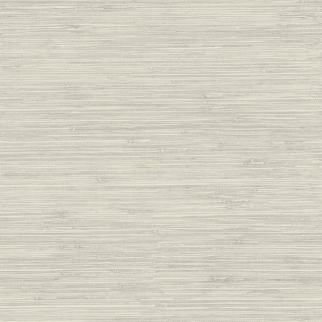 Grassweave Light Grey Imitation Grasscloth Wallpaper by Chesapeake Designer Blue Heron Covers about 56.4 square feet 20.5-in by 33-ft long roll Prepasted 0 - Swanky Fabrics - Grassweave Light Grey Imitation Grasscloth Wallpaper by Chesapeake Designer Blue Heron Covers about 56.4 square feet 20.5-in by 33-ft long roll Prepasted 0 - Swanky Fabrics -