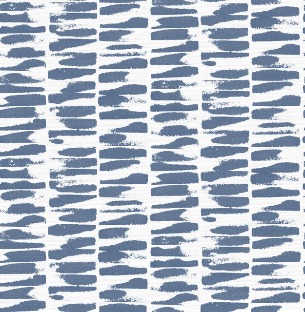 Myrtle Indigo Abstract Stripe Wallpaper by A-Street Prints Designer Middleton Covers about 56.4 square feet 20.5-in by 33-ft long roll Unpasted 10.4 - Swanky Fabrics - Myrtle Indigo Abstract Stripe Wallpaper by A-Street Prints Designer Middleton Covers about 56.4 square feet 20.5-in by 33-ft long roll Unpasted 10.4 - Swanky Fabrics -