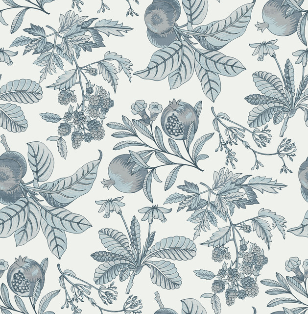 Cecilia Light Blue Fruit Wallpaper by A-Street Prints Designer Middleton Covers about 56.4 square feet 20.5-in by 33-ft long roll Unpasted 20.9 - Swanky Fabrics - Cecilia Light Blue Fruit Wallpaper by A-Street Prints Designer Middleton Covers about 56.4 square feet 20.5-in by 33-ft long roll Unpasted 20.9 - Swanky Fabrics -