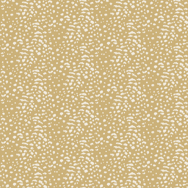 Ula Mustard Cheetah Spot Wallpaper by ohpopsi Designer Wild Covers about 54.2 square feet 19.7-in by 33-ft long roll Unpasted 19.7 - Swanky Fabrics - Ula Mustard Cheetah Spot Wallpaper by ohpopsi Designer Wild Covers about 54.2 square feet 19.7-in by 33-ft long roll Unpasted 19.7 - Swanky Fabrics -