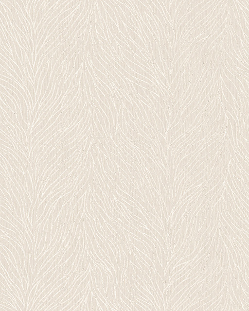 Tomo Cream Abstract Wallpaper by Advantage Designer Windsong Covers about 57.5 square feet 20.9-in by 33-ft long roll Unpasted 25.2 - Swanky Fabrics -