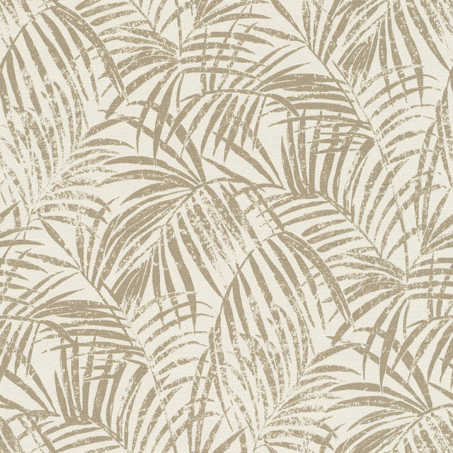 Yumi Gold Palm Leaf Wallpaper by Advantage Designer Windsong Covers about 57.5 square feet 20.9-in by 33-ft long roll Unpasted 20.9 - Swanky Fabrics - Yumi Gold Palm Leaf Wallpaper by Advantage Designer Windsong Covers about 57.5 square feet 20.9-in by 33-ft long roll Unpasted 20.9 - Swanky Fabrics -