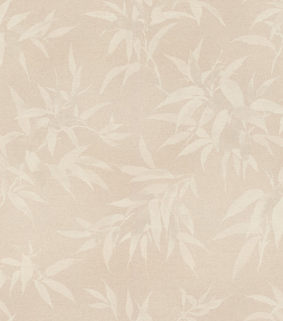 Minori Beige Leaves Wallpaper by Advantage Designer Windsong Covers about 57.5 square feet 20.9-in by 33-ft long roll Unpasted 11.8 - Swanky Fabrics - Minori Beige Leaves Wallpaper by Advantage Designer Windsong Covers about 57.5 square feet 20.9-in by 33-ft long roll Unpasted 11.8 - Swanky Fabrics -