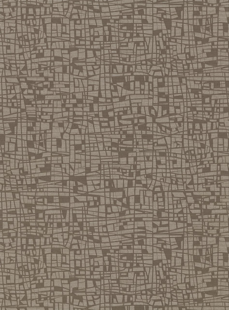 Tiffany Brown Abstract Geometric Wallpaper by Warner Designer Warner Textures X Covers about 60.8 square feet 27-in by 27-ft long roll Unpasted 18 - Swanky Fabrics - Tiffany Brown Abstract Geometric Wallpaper by Warner Designer Warner Textures X Covers about 60.8 square feet 27-in by 27-ft long roll Unpasted 18 - Swanky Fabrics -