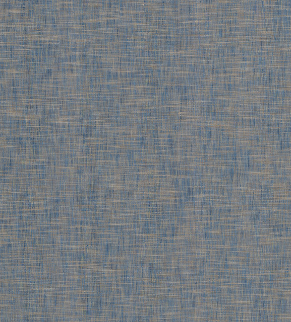 Genji Blue Woven Wallpaper by A-Street Prints Designer Twine Covers about 108 square feet 54-in by 24-ft long roll Unpasted 0 - Swanky Fabrics -