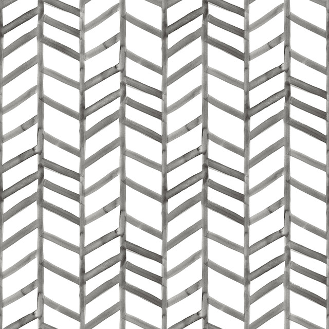 Fletching Black Geometric Wallpaper by Chesapeake Designer Thoreau Covers about 56.4 square feet 20.5-in by 33-ft long roll Prepasted 20.5 - Swanky Fabrics - Fletching Black Geometric Wallpaper by Chesapeake Designer Thoreau Covers about 56.4 square feet 20.5-in by 33-ft long roll Prepasted 20.5 - Swanky Fabrics -