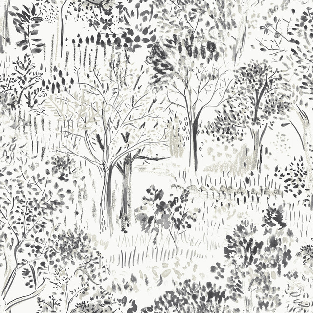 Walden Black Forest Wallpaper by Chesapeake Designer Thoreau Covers about 56.4 square feet 20.5-in by 33-ft long roll Prepasted 20.5 - Swanky Fabrics - Walden Black Forest Wallpaper by Chesapeake Designer Thoreau Covers about 56.4 square feet 20.5-in by 33-ft long roll Prepasted 20.5 - Swanky Fabrics -