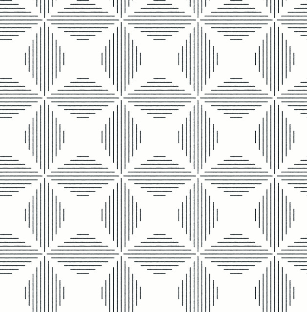 Telestar Black Geometric Wallpaper by A-Street Prints Designer Theory Covers about 56.4 square feet 20.5-in by 33-ft long roll Unpasted 5.2 - Swanky Fabrics - Telestar Black Geometric Wallpaper by A-Street Prints Designer Theory Covers about 56.4 square feet 20.5-in by 33-ft long roll Unpasted 5.2 - Swanky Fabrics -