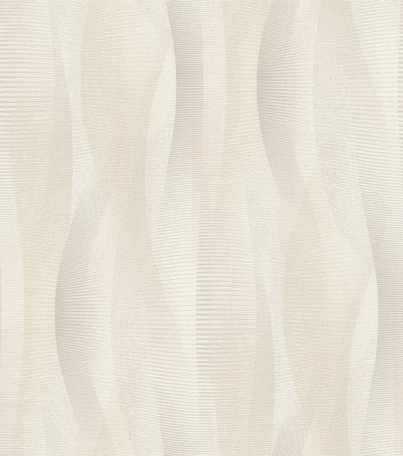 Currin Neutral Wave Wallpaper by Advantage Designer Splash Covers about 57.5 square feet 20.9-in by 33-ft long roll Unpasted 23.6 - Swanky Fabrics - Currin Neutral Wave Wallpaper by Advantage Designer Splash Covers about 57.5 square feet 20.9-in by 33-ft long roll Unpasted 23.6 - Swanky Fabrics -
