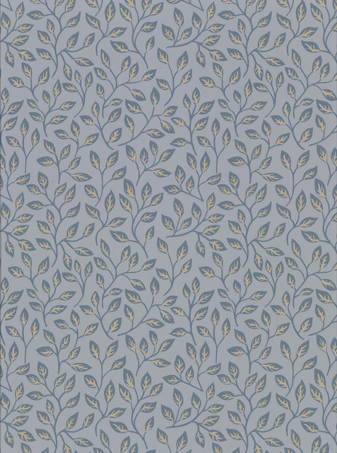 Posey Slate Vines Wallpaper by A-Street Prints Designer Spring Covers about 56.4 square feet 20.5-in by 33-ft long roll Unpasted 10.4 - Swanky Fabrics -