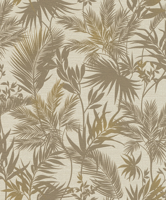 Saura Brown Frond Wallpaper by Advantage Designer Splash Covers about 57.5 square feet 20.9-in by 33-ft long roll Unpasted 12.6 - Swanky Fabrics - Saura Brown Frond Wallpaper by Advantage Designer Splash Covers about 57.5 square feet 20.9-in by 33-ft long roll Unpasted 12.6 - Swanky Fabrics -