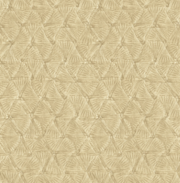 Wright Gold Textured Triangle Wallpaper by A-Street Prints Designer Revival Covers about 56.4 square feet 20.5-in by 33-ft long roll Unpasted 20.9 - Swanky Fabrics - Wright Gold Textured Triangle Wallpaper by A-Street Prints Designer Revival Covers about 56.4 square feet 20.5-in by 33-ft long roll Unpasted 20.9 - Swanky Fabrics -