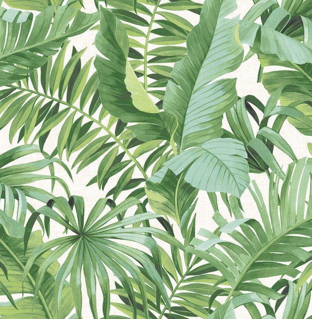 Alfresco Green Tropical Palm Wallpaper by A-Street Prints Designer Pacifica Covers about 56.4 square feet 20.5-in by 33-ft long roll Unpasted 21 - Swanky Fabrics - Alfresco Green Tropical Palm Wallpaper by A-Street Prints Designer Pacifica Covers about 56.4 square feet 20.5-in by 33-ft long roll Unpasted 21 - Swanky Fabrics -