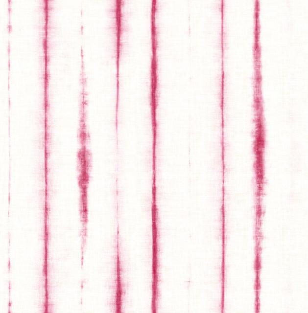 Orleans Pink Shibori Faux Linen Wallpaper by A-Street Prints Designer Pacifica Covers about 56.4 square feet 20.5-in by 33-ft long roll Unpasted 0 - Swanky Fabrics -