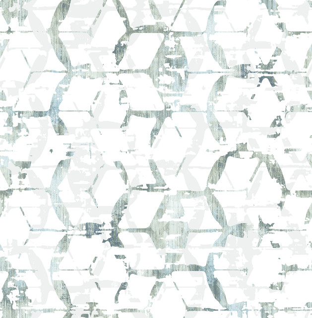 Augustine Slate Distressed Geometric Wallpaper by A-Street Prints Designer Pacifica Covers about 56.4 square feet 20.5-in by 33-ft long roll Unpasted 20.8 - Swanky Fabrics - Augustine Slate Distressed Geometric Wallpaper by A-Street Prints Designer Pacifica Covers about 56.4 square feet 20.5-in by 33-ft long roll Unpasted 20.8 - Swanky Fabrics -
