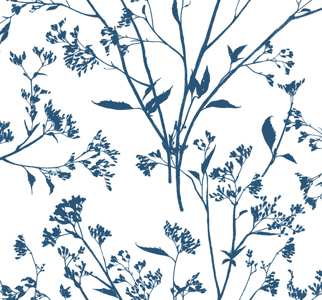 Southport Indigo Delicate Branches Wallpaper by A-Street Prints Designer Newport Covers about 60.8 square feet 27-in by 27-ft long roll Unpasted 25.2 - Swanky Fabrics - Southport Indigo Delicate Branches Wallpaper by A-Street Prints Designer Newport Covers about 60.8 square feet 27-in by 27-ft long roll Unpasted 25.2 - Swanky Fabrics -