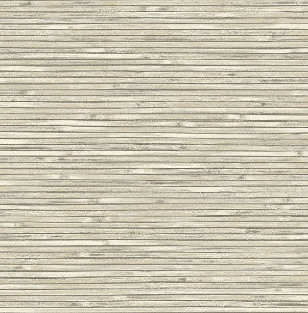 Bellport Ivory Wooden Slat Wallpaper by A-Street Prints Designer Newport Covers about 56.4 square feet 20.5-in by 33-ft long roll Unpasted 20.9 - Swanky Fabrics - Bellport Ivory Wooden Slat Wallpaper by A-Street Prints Designer Newport Covers about 56.4 square feet 20.5-in by 33-ft long roll Unpasted 20.9 - Swanky Fabrics -