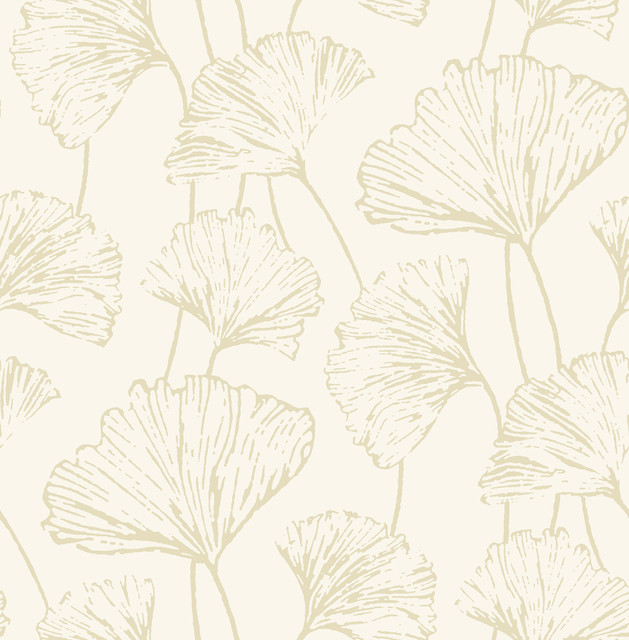 Reverie Gold Ginkgo Wallpaper by A-Street Prints Designer Mistral Covers about 56.4 square feet 20.5-in by 33-ft long roll Unpasted 20.9 - Swanky Fabrics - Reverie Gold Ginkgo Wallpaper by A-Street Prints Designer Mistral Covers about 56.4 square feet 20.5-in by 33-ft long roll Unpasted 20.9 - Swanky Fabrics -