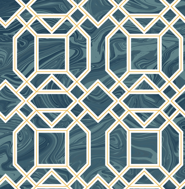 Daphne Blue Trellis Wallpaper by A-Street Prints Designer Moonlight Covers about 56.4 square feet 20.5-in by 33-ft long roll Unpasted 10.4 - Swanky Fabrics - Daphne Blue Trellis Wallpaper by A-Street Prints Designer Moonlight Covers about 56.4 square feet 20.5-in by 33-ft long roll Unpasted 10.4 - Swanky Fabrics -