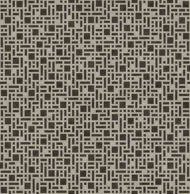 Bento Brown Geometric Wallpaper by A-Street Prints Designer Mistral Covers about 56.4 square feet 20.5-in by 33-ft long roll Unpasted 10.4 - Swanky Fabrics - Bento Brown Geometric Wallpaper by A-Street Prints Designer Mistral Covers about 56.4 square feet 20.5-in by 33-ft long roll Unpasted 10.4 - Swanky Fabrics -