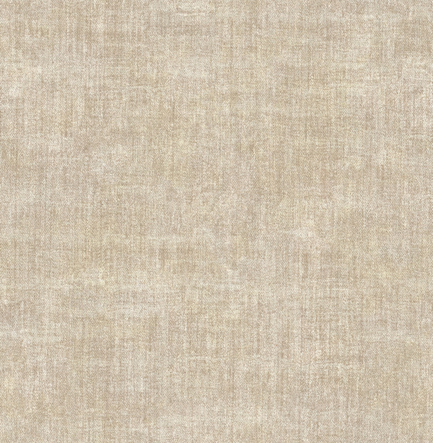 Gramercy Beige Linen Wallpaper by Chesapeake Designer Manhattan Club Covers about 56.4 square feet 20.5-in by 33-ft long roll Unpasted 21 - Swanky Fabrics -