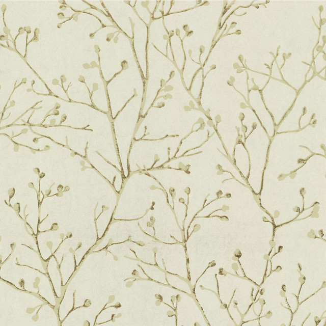 Koura Gold Budding Branches Wallpaper by A-Street Prints Designer Lustre Covers about 57.5 square feet 20.9-in by 33-ft long roll Unpasted 12.5 - Swanky Fabrics - Koura Gold Budding Branches Wallpaper by A-Street Prints Designer Lustre Covers about 57.5 square feet 20.9-in by 33-ft long roll Unpasted 12.5 - Swanky Fabrics -