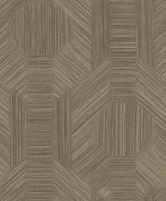 Ladon Brown Metallic Texture Wallpaper by A-Street Prints Designer Lumina Covers about 57.8 square feet 21-in by 33-ft long roll Unpasted 25.2 - Swanky Fabrics -