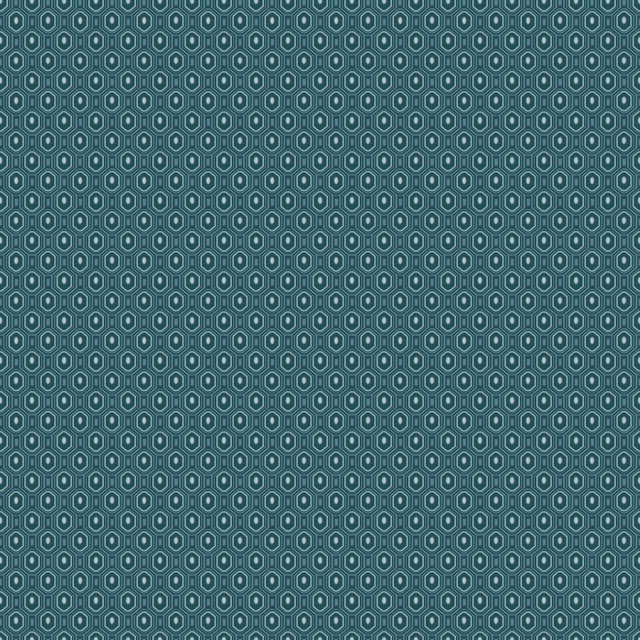 Ambassador Blue Geometric Wallpaper by Engblad & Co Designer Lounge Luxe Covers about 57.8 square feet 21-in by 33-ft long roll Unpasted 2.5 - Swanky Fabrics -