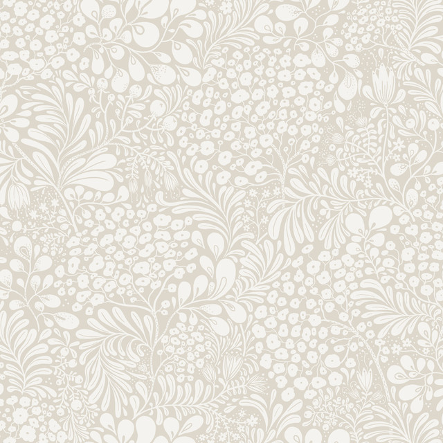 Siv Grey Botanical Wallpaper by A-Street Prints Designer Lina Covers about 57.5 square feet 20.9-in by 33-ft long roll Unpasted 20.9 - Swanky Fabrics - Siv Grey Botanical Wallpaper by A-Street Prints Designer Lina Covers about 57.5 square feet 20.9-in by 33-ft long roll Unpasted 20.9 - Swanky Fabrics -