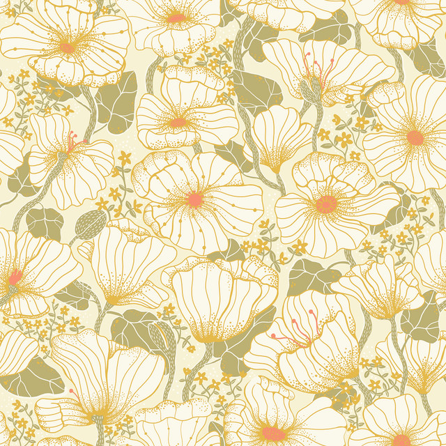 Matilda Green Poppy Fields Wallpaper by A-Street Prints Designer Lina Covers about 57.5 square feet 20.9-in by 33-ft long roll Unpasted 20.9 - Swanky Fabrics - Matilda Green Poppy Fields Wallpaper by A-Street Prints Designer Lina Covers about 57.5 square feet 20.9-in by 33-ft long roll Unpasted 20.9 - Swanky Fabrics -