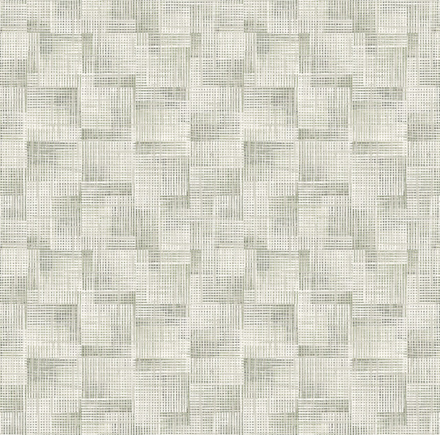 Ting Sage Lattice Wallpaper by A-Street Prints Designer Loom Covers about 60.8 square feet 27-in by 27-ft long roll Unpasted 27 - Swanky Fabrics - Ting Sage Lattice Wallpaper by A-Street Prints Designer Loom Covers about 60.8 square feet 27-in by 27-ft long roll Unpasted 27 - Swanky Fabrics -