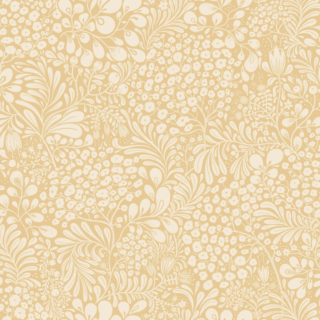 Siv Butter Botanical Wallpaper by A-Street Prints Designer Lina Covers about 57.5 square feet 20.9-in by 33-ft long roll Unpasted 20.9 - Swanky Fabrics - Siv Butter Botanical Wallpaper by A-Street Prints Designer Lina Covers about 57.5 square feet 20.9-in by 33-ft long roll Unpasted 20.9 - Swanky Fabrics -